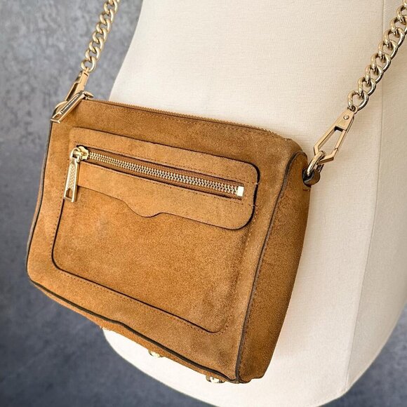 Rebecca Minkoff Suede Slim Crossbody Bag - Picture 3 of 9